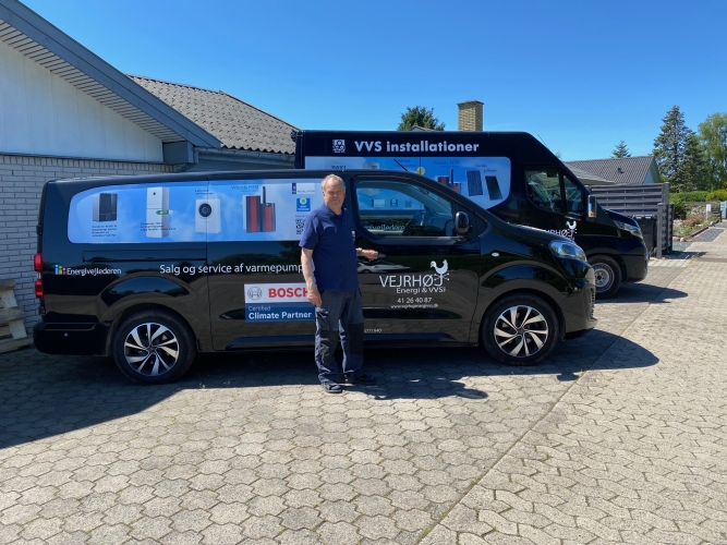 : VEJRHØJ ENERGI & VVS hjælper med professionel installation af Daikin varmepumpe – effektiv og pålidelig opvarmning